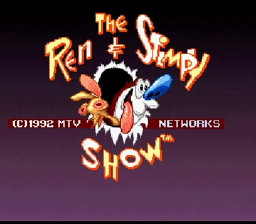 Ren & Stimpy Show, The - Buckeroo$! (USA) screen shot title